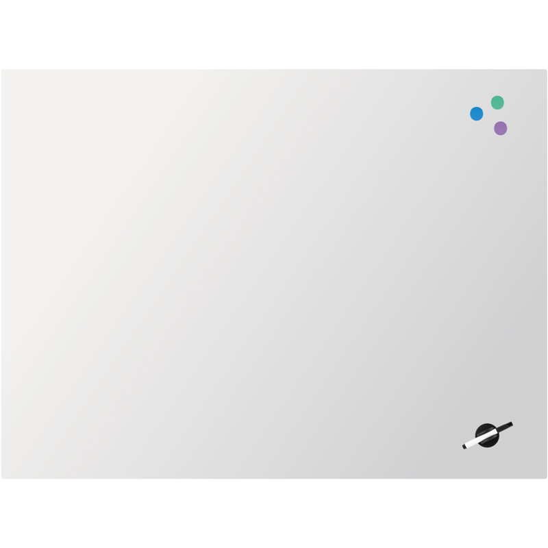 Дошка скляна магнітно-маркерна Axent 9616-21-А, 90х120 см, біла